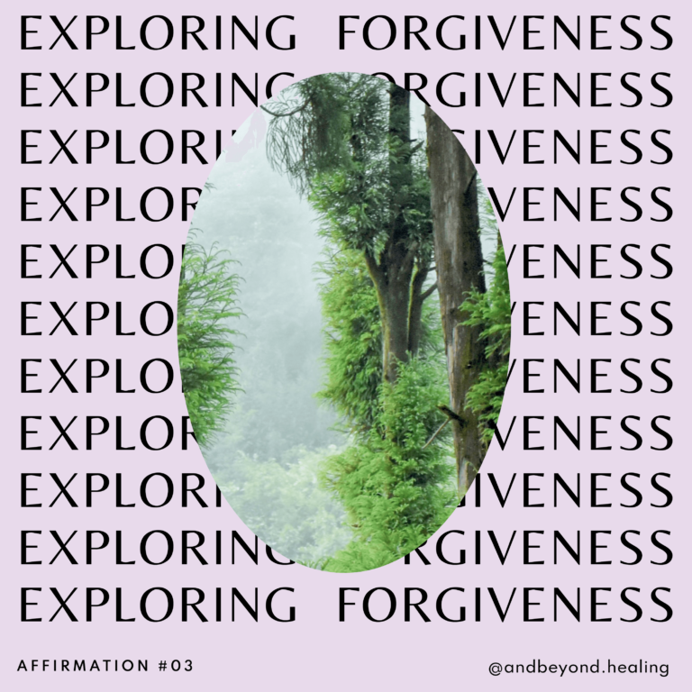 5-Minute Exploring Forgiveness